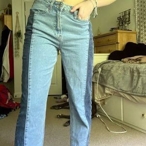 Forever 21 Colorblock jeans